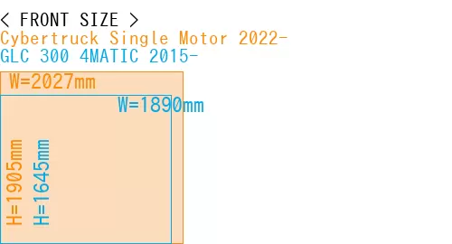 #Cybertruck Single Motor 2022- + GLC 300 4MATIC 2015-
